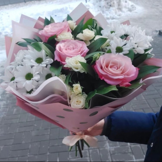 Букет цветов "Цветы любви"